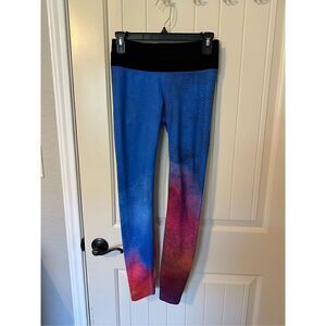 Athleta Speed Sonar Colorful Women’s Leggings Size XS 347997